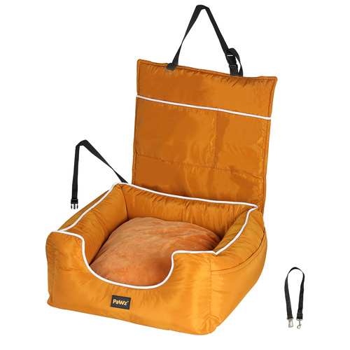 Pet Car Seat Travel Safety Carrier Orange - Model-F18C6C