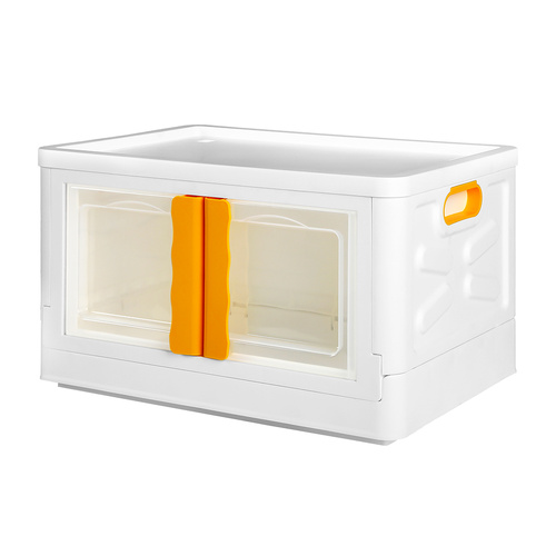 45L Storage Container Stackable Toy Yellow - Model-E9BFDA