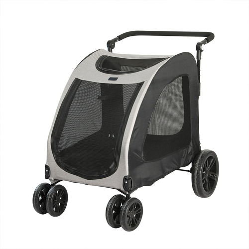 Pet Dog Stroller Pram Carrier Cat - Model-8AF257
