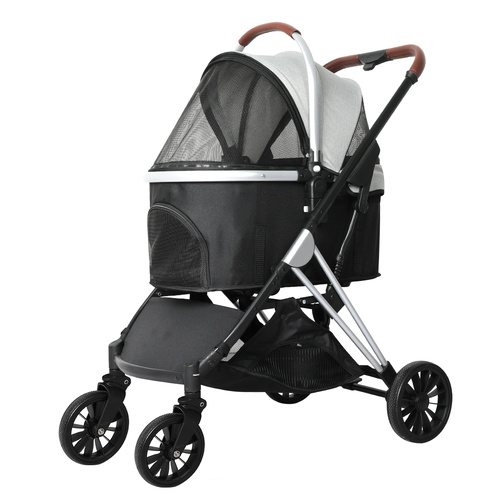 4 Wheels Pet Stroller Dog Cat Pram - Model-FD9091