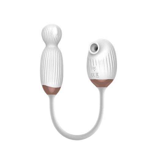 Vibrator Masturbator Sucking Rotation White - Model-2336F3