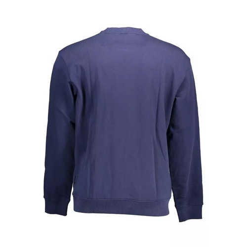 Napapijri Men's Blue Cotton Sweater - M