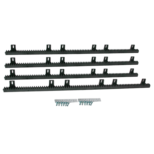 Sliding Gate Hardware Accessories Kit - 4m Gear Rack Track