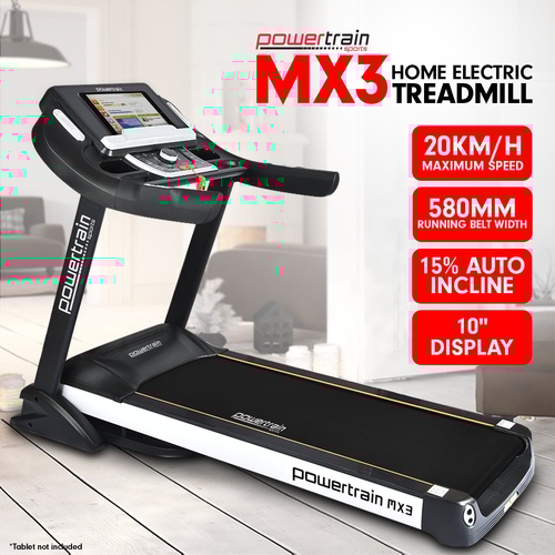  MX3 Treadmill Performance Home Gym Cardio Machine