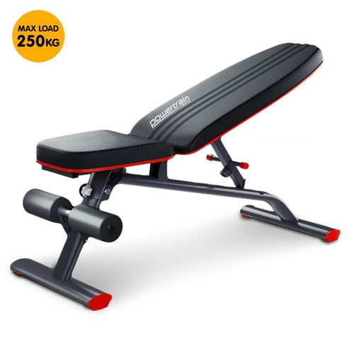  Home Gym Bench Adjustable Flat Incline Decline FID 250KG Load